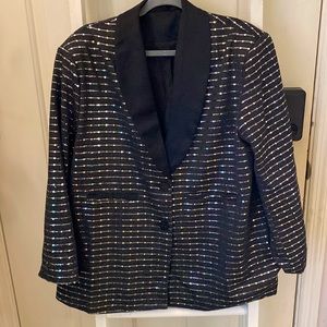 Blazer Black & Silver sparkle